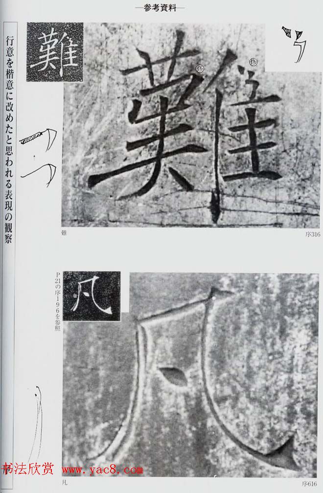 荒金大琳编著《褚遂良雁塔圣教序扩大观察记录》